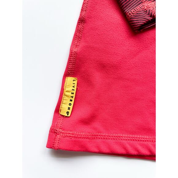 Women's Nike Pro Livestrong Red Orange Long Sleeve Half Zip Top Size Large - Picture 7 of 10